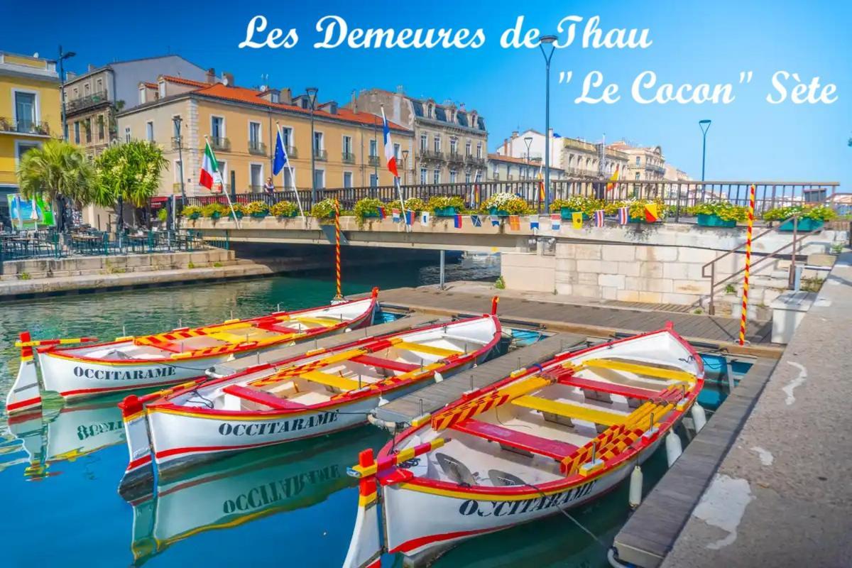 Le Cocon Les Demeures De Thau Apartment แซ็ต ภายนอก รูปภาพ